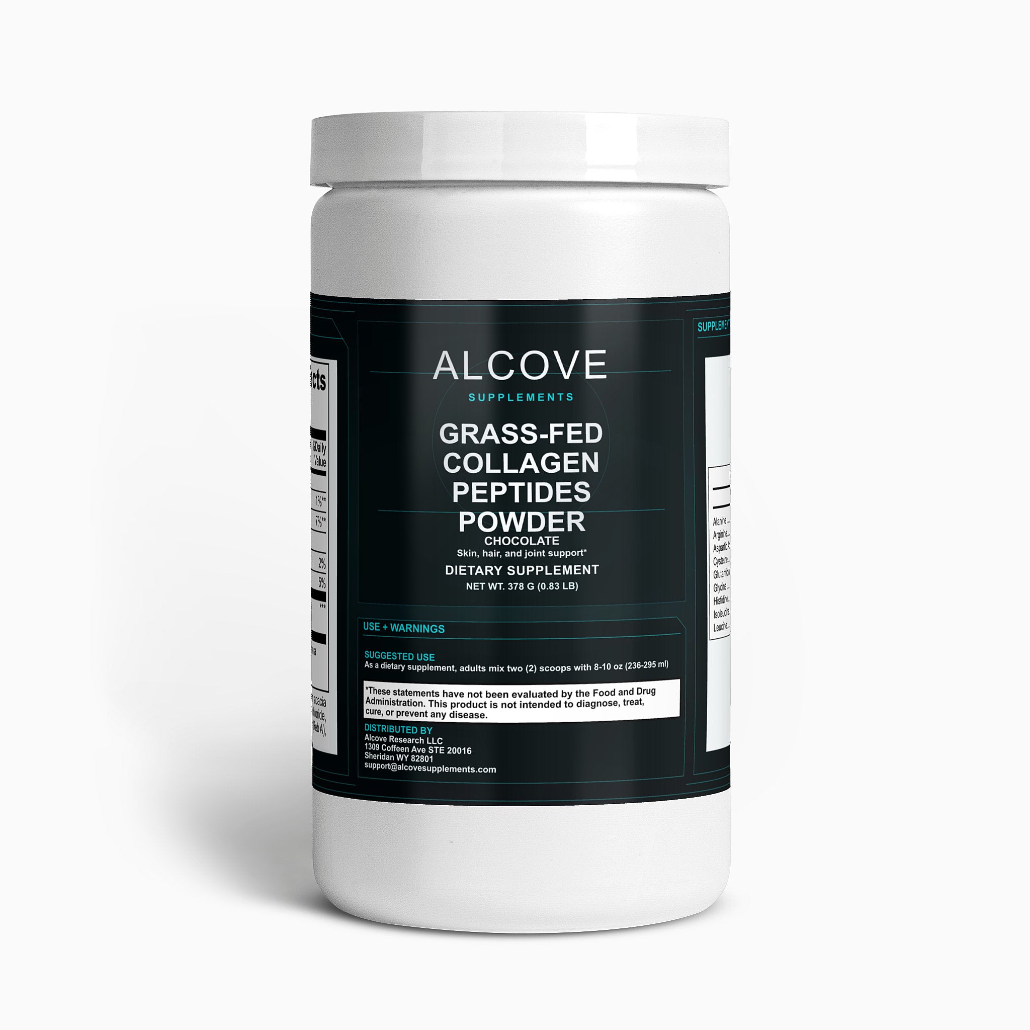 Grass-Fed Collagen Peptides Powder (Chocolate)