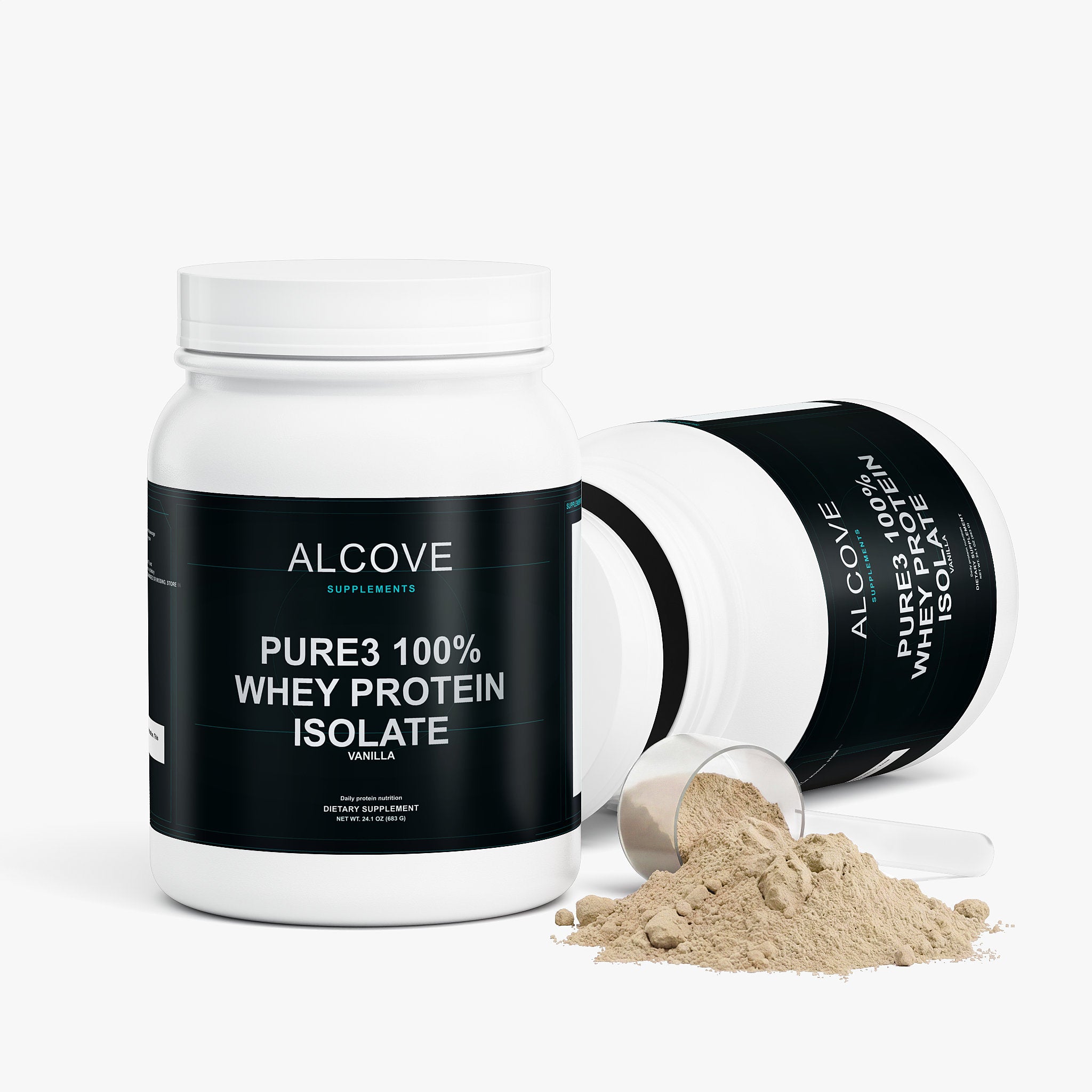 Pure3 100% Whey Protein Isolate (Vanilla)