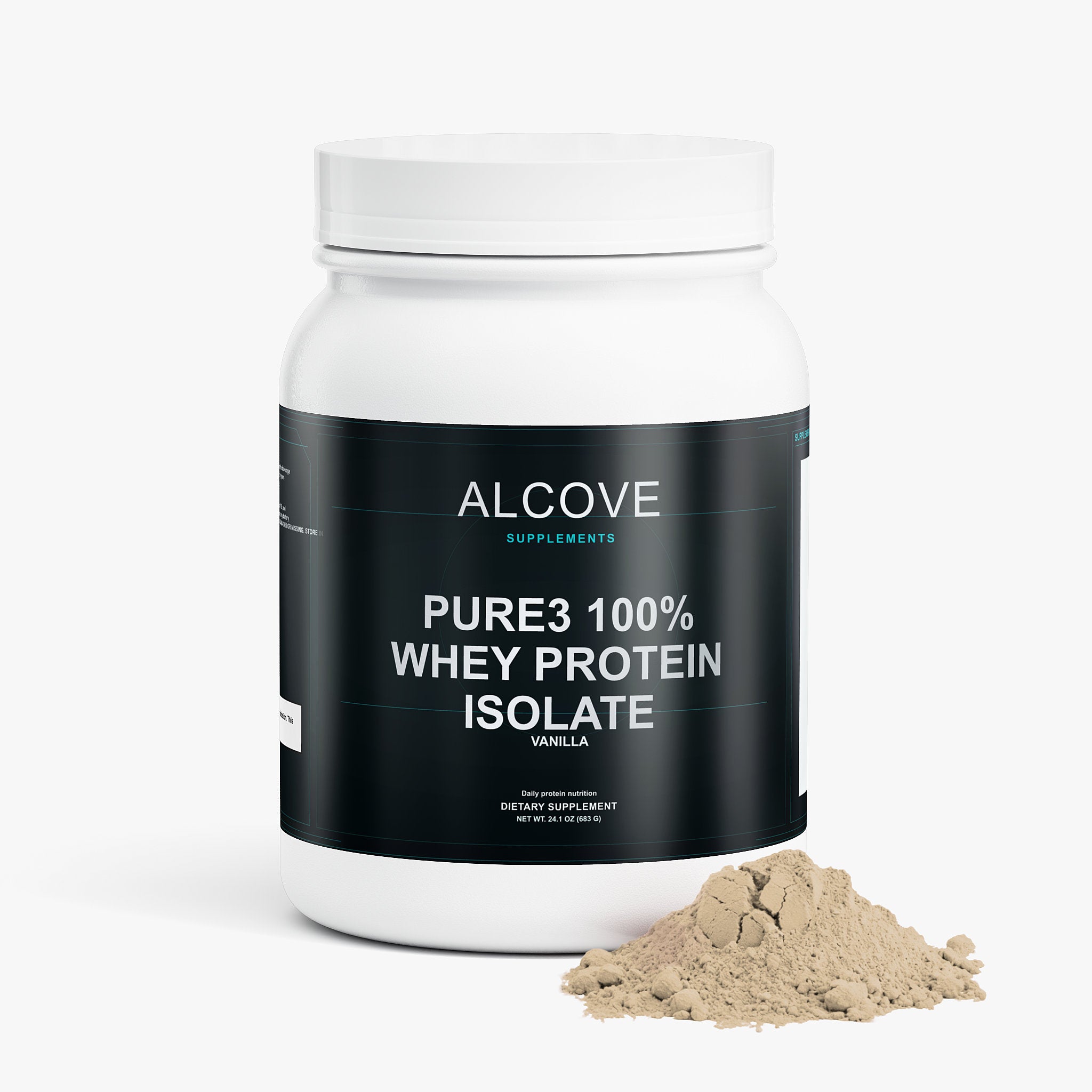 Pure3 100% Whey Protein Isolate (Vanilla)