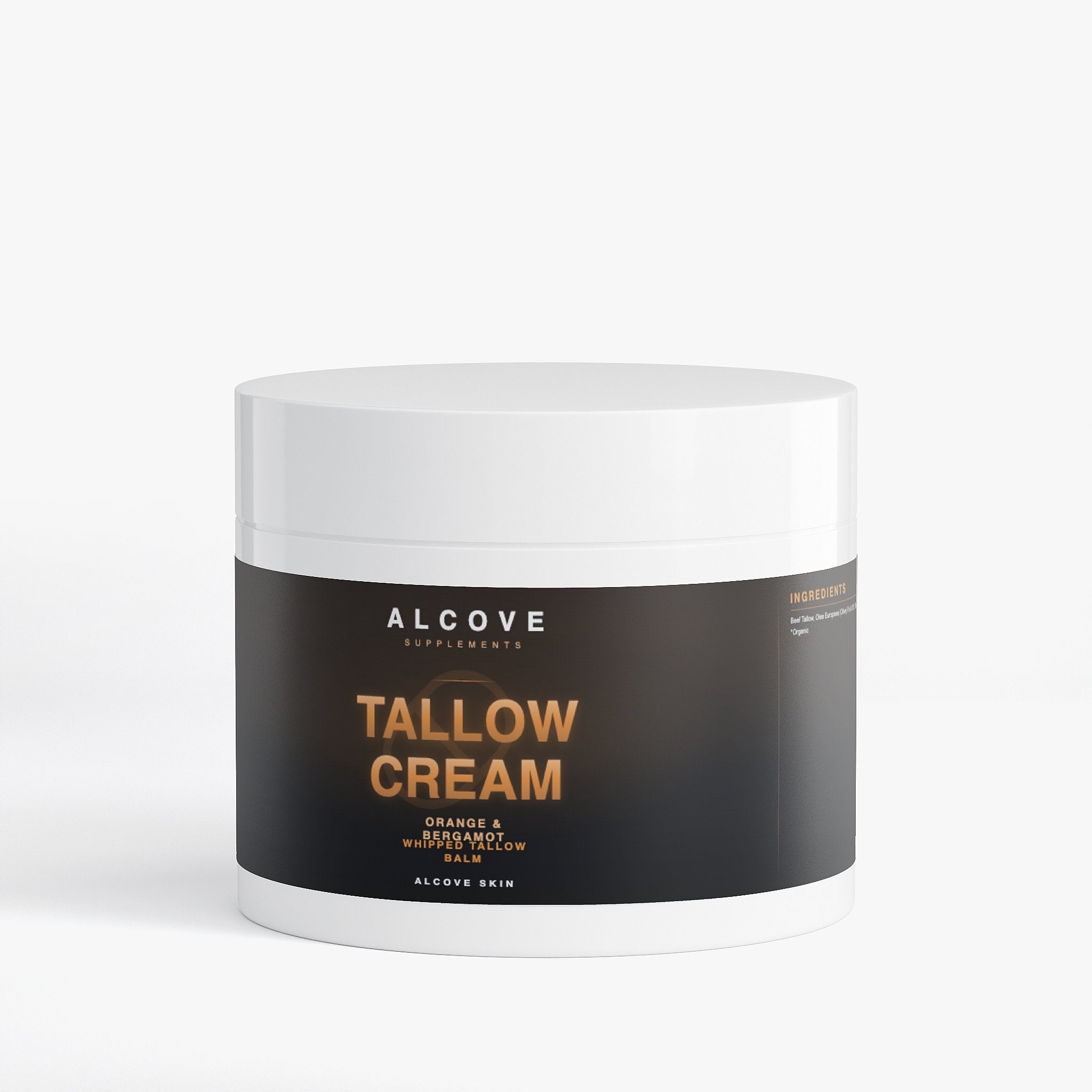 Tallow Cream Orange & Bergamot