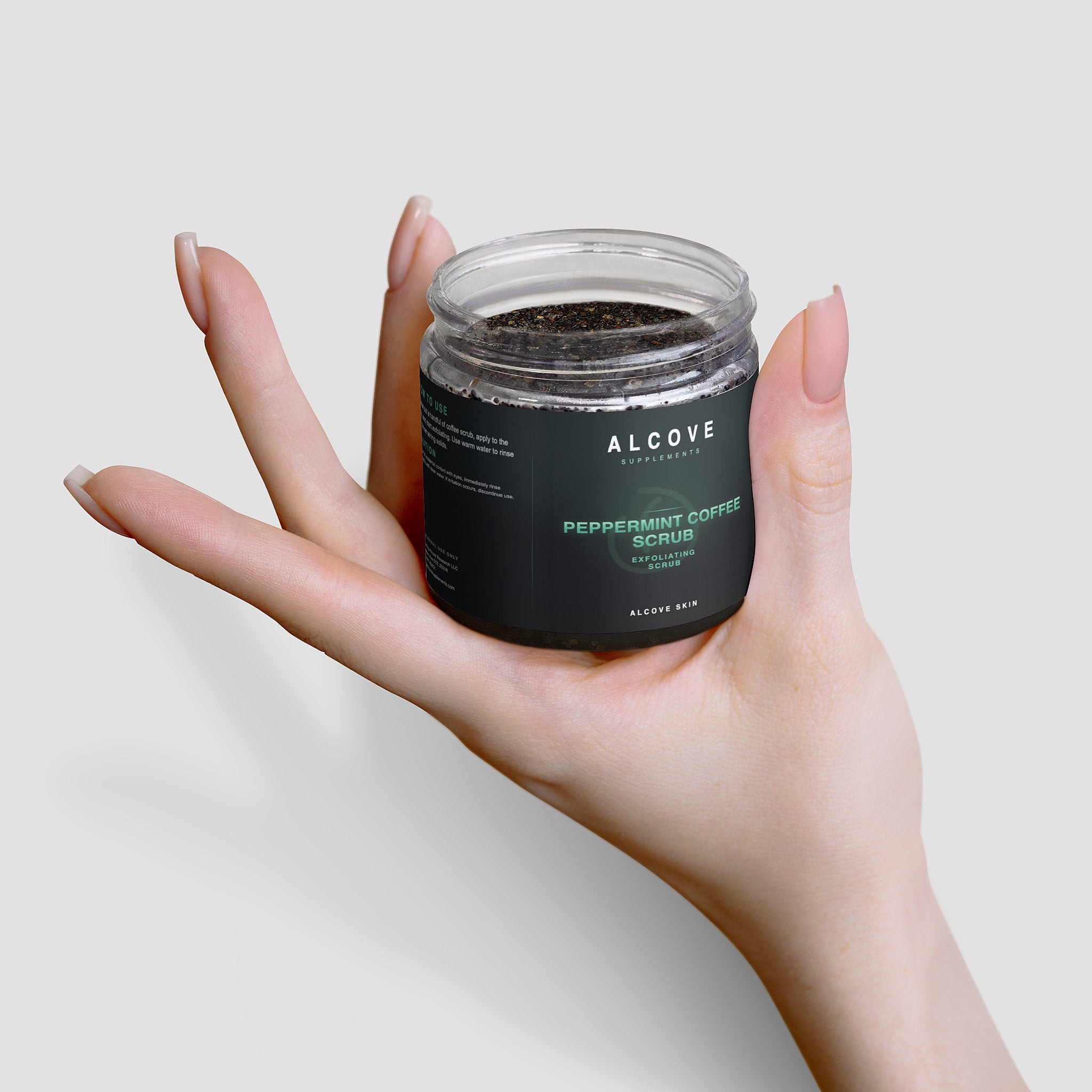 Peppermint Coffee Scrub