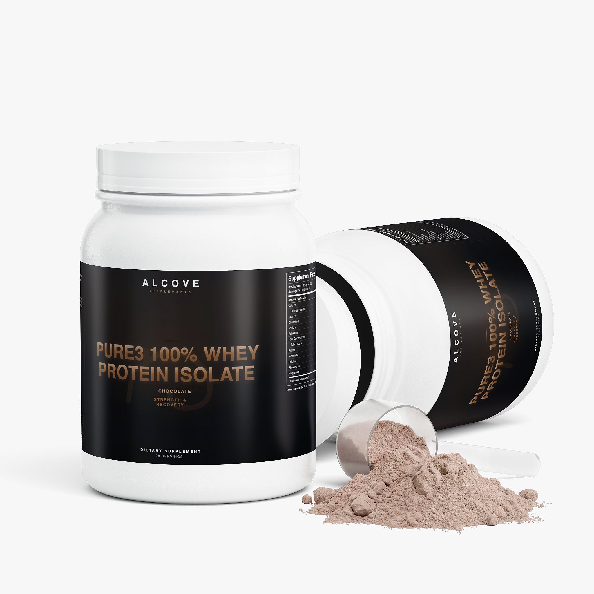 Pure3 100% Whey Protein Isolate (Chocolate)