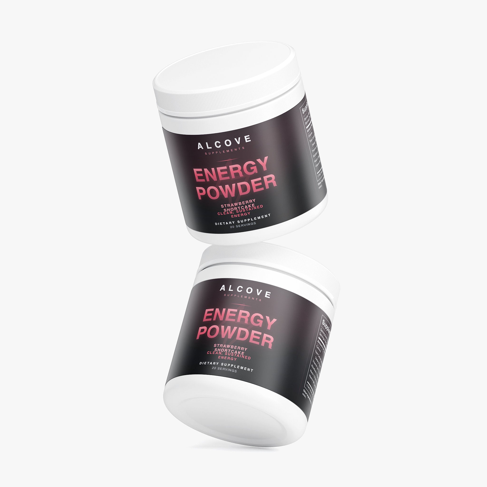 Energy Powder (Strawberry Shortcake)