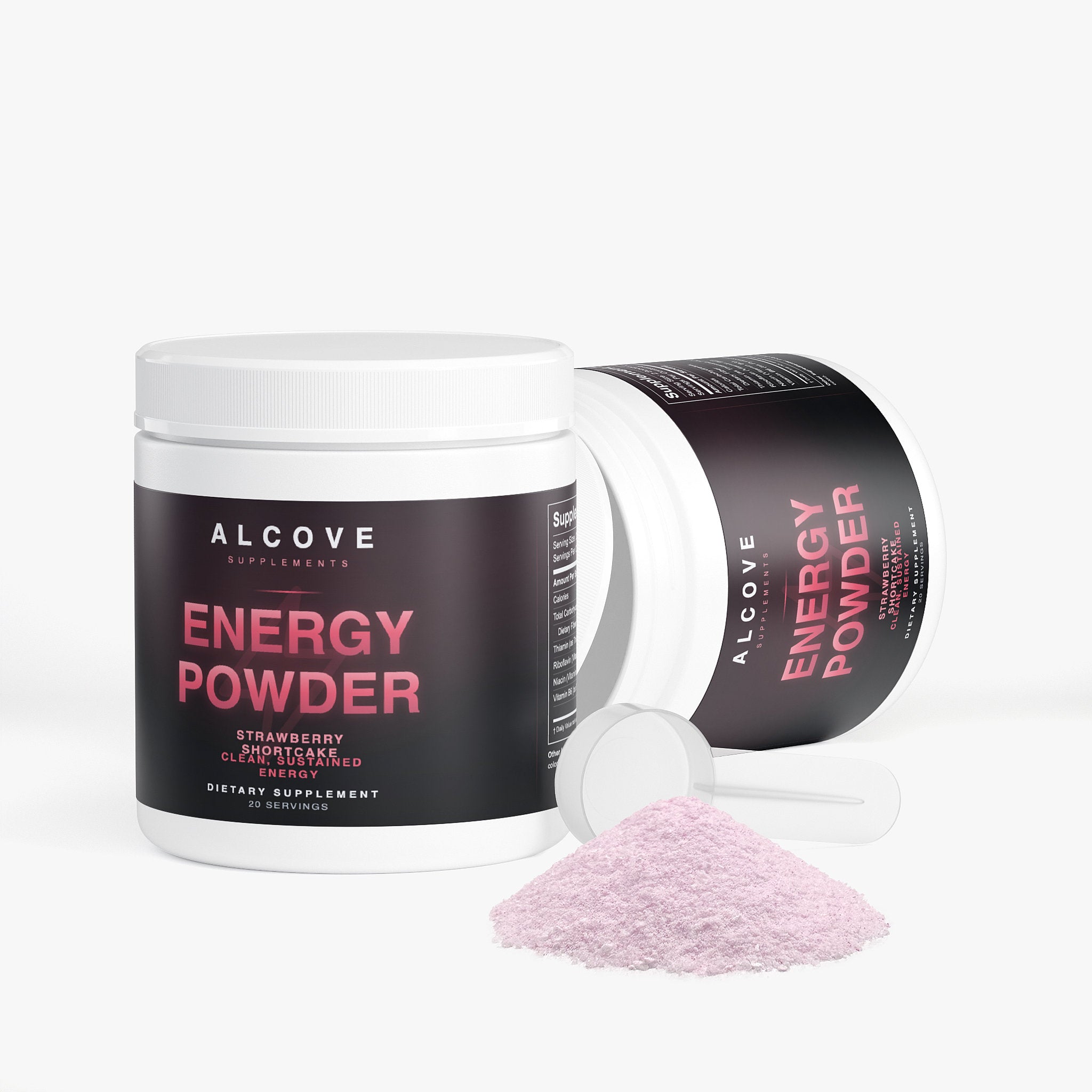 Energy Powder (Strawberry Shortcake)