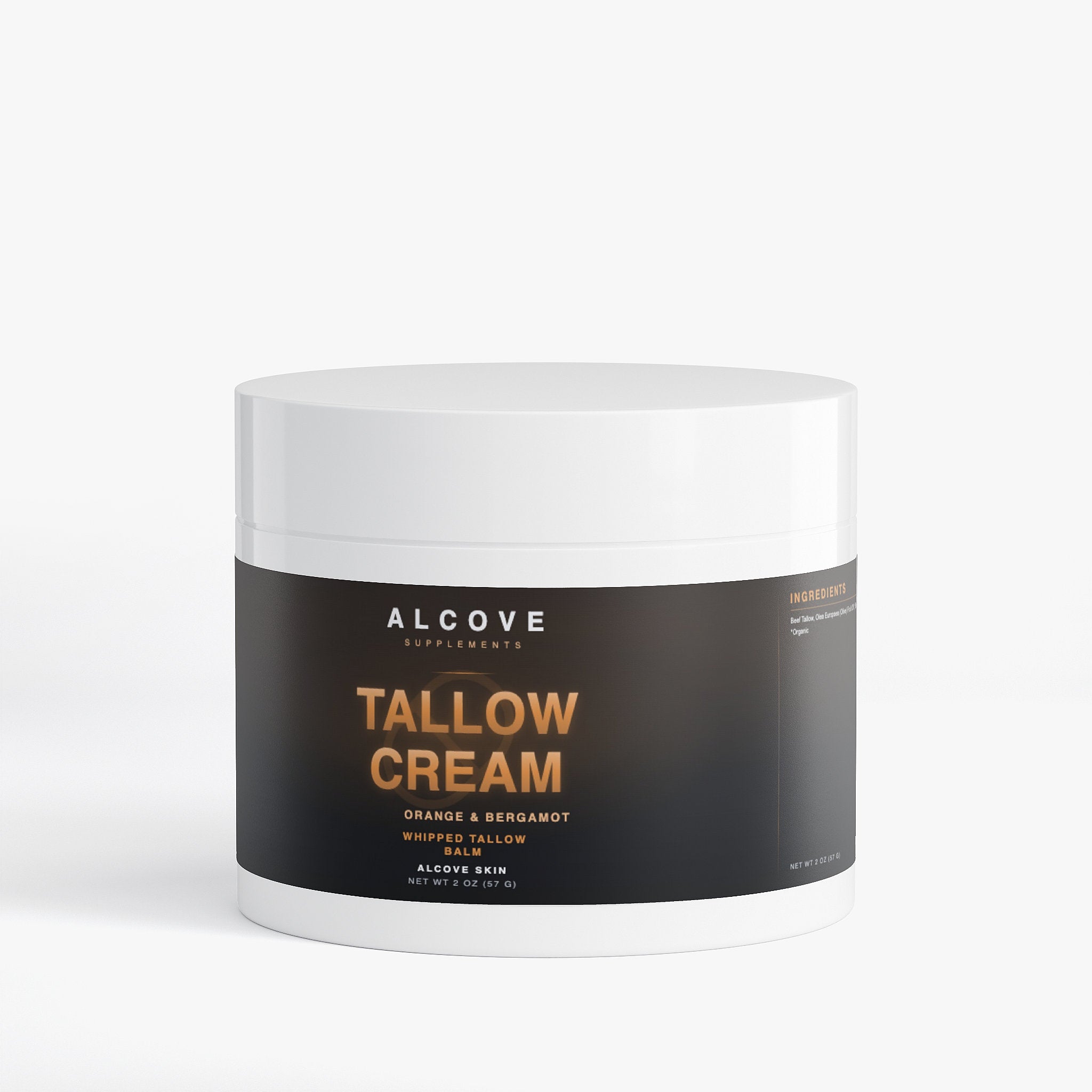 Tallow Cream Orange & Bergamot