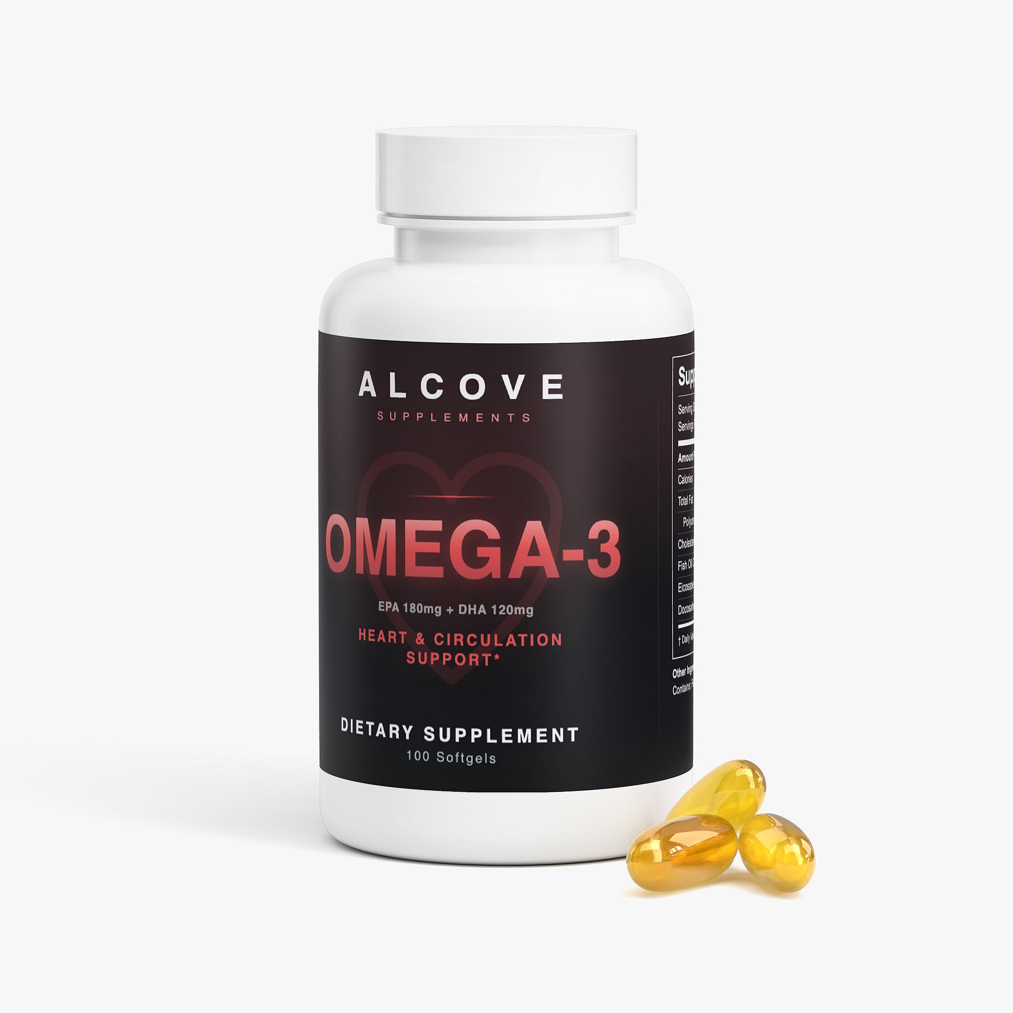 Omega-3 EPA 180mg + DHA 120mg