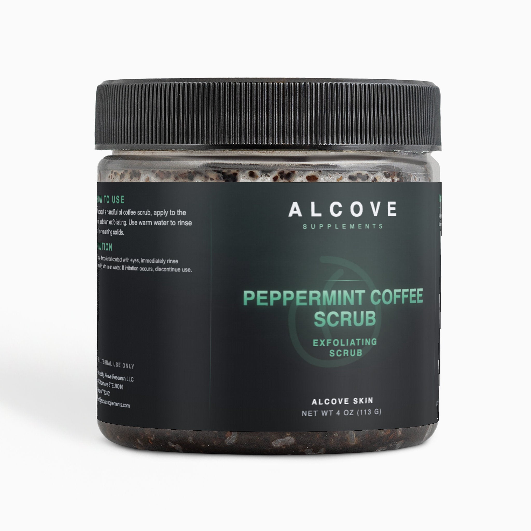 Peppermint Coffee Scrub