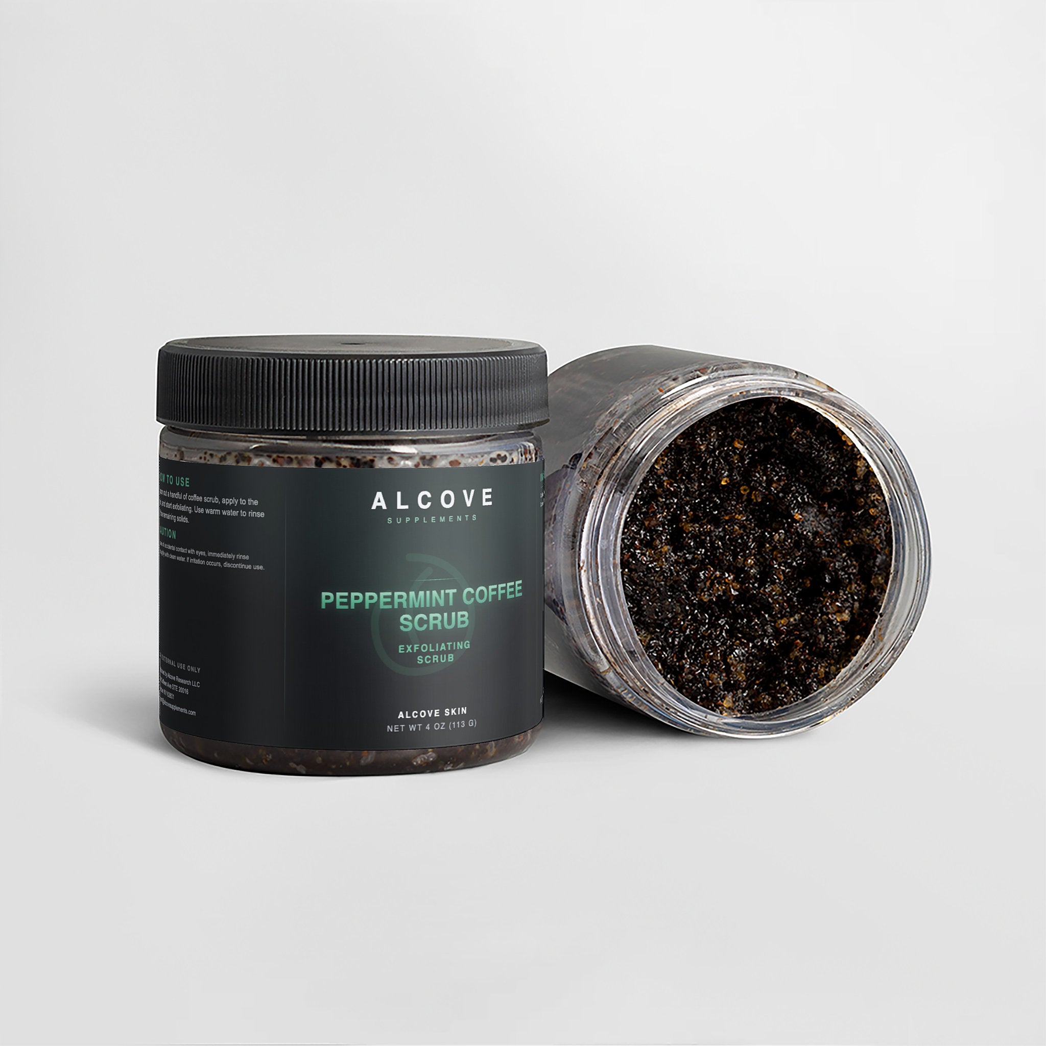 Peppermint Coffee Scrub