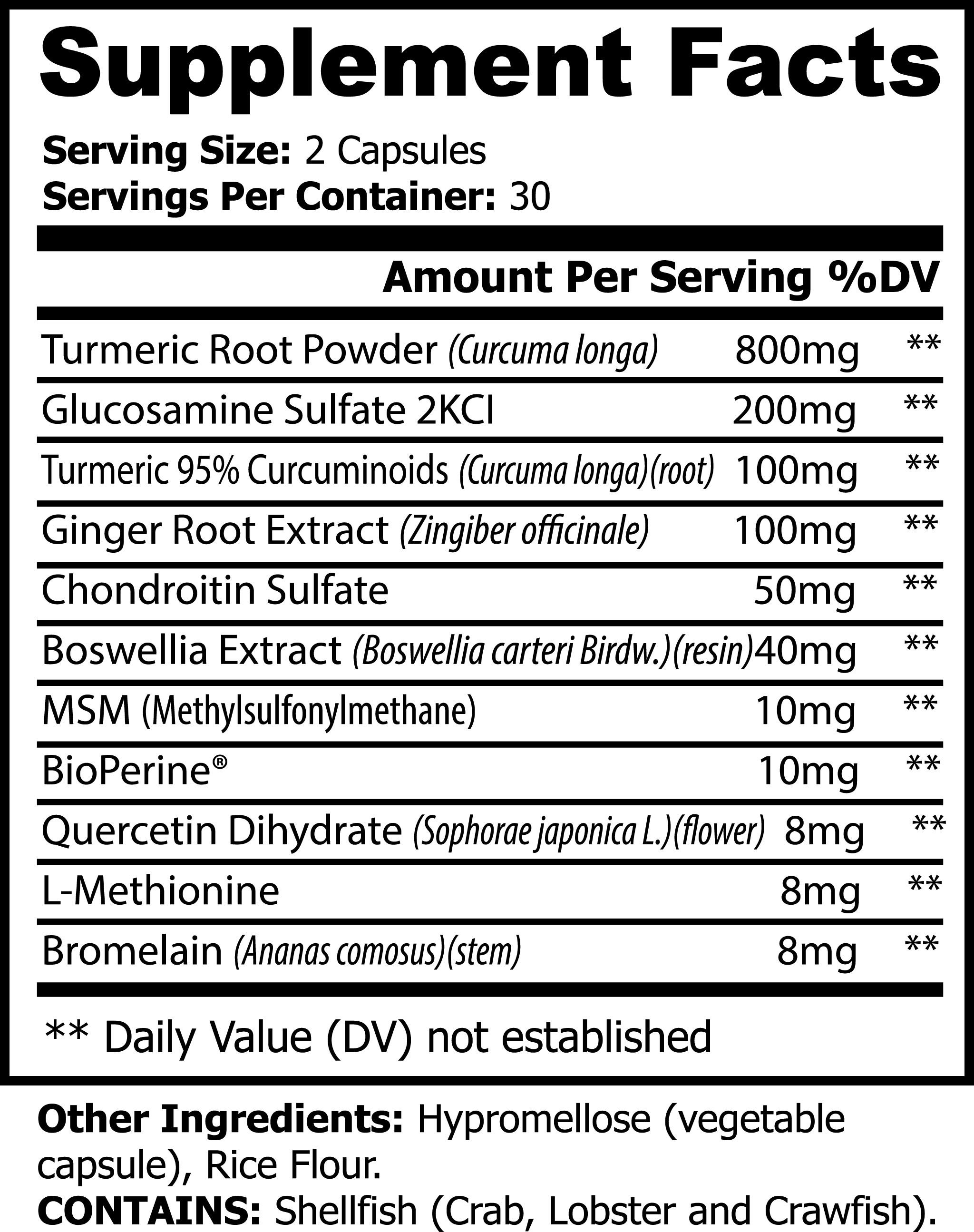 Turmeric Joint Complex